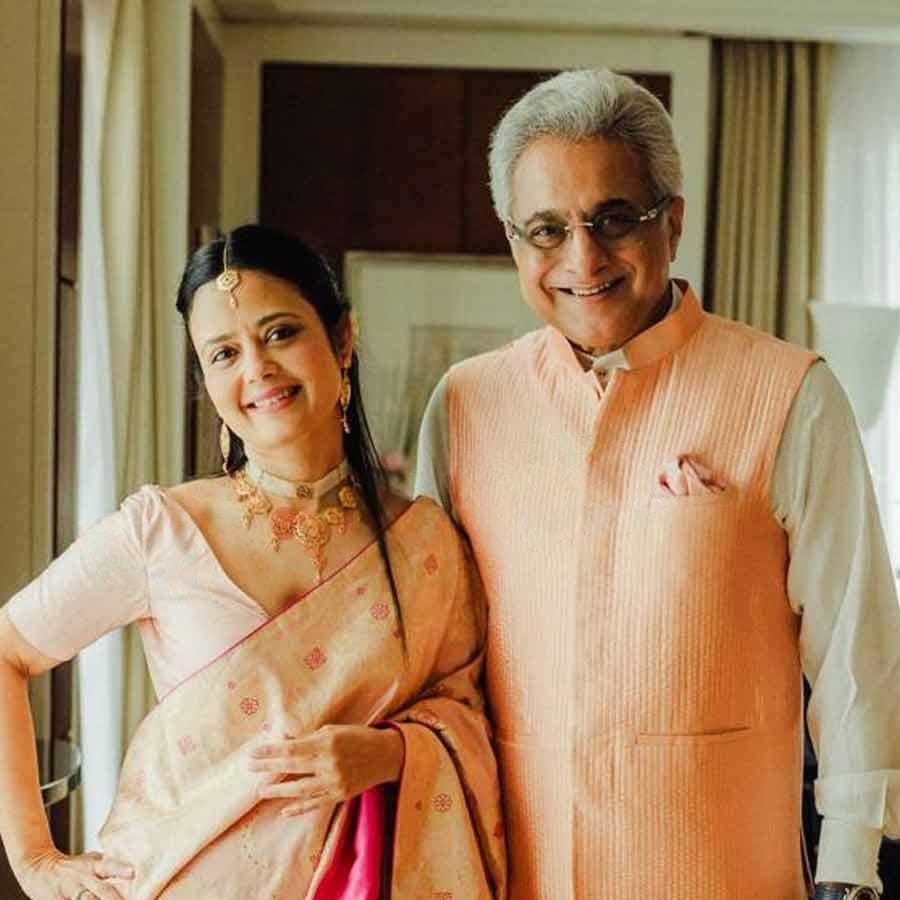 Mahua Moitra and Pinaki Mishra Wedding