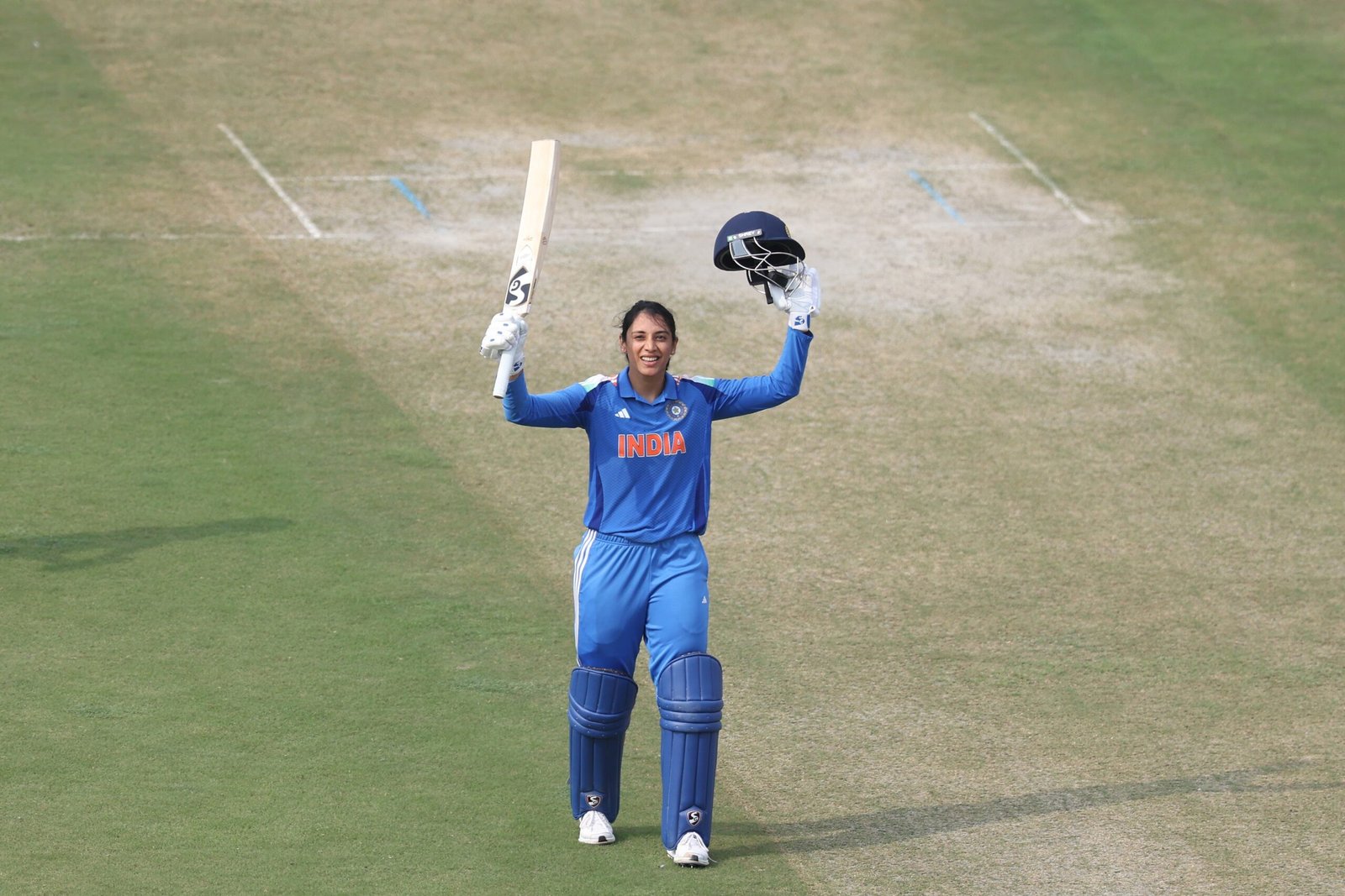 2nd ODI: Smriti finally relieved to have a century in a winning cause against Australia