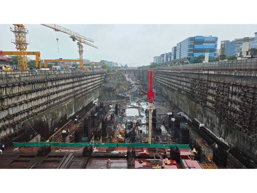 84 pc excavation work completed at Mumbai bullet train station, the only underground station on Mumbai-Ahmedabad HSR corridor