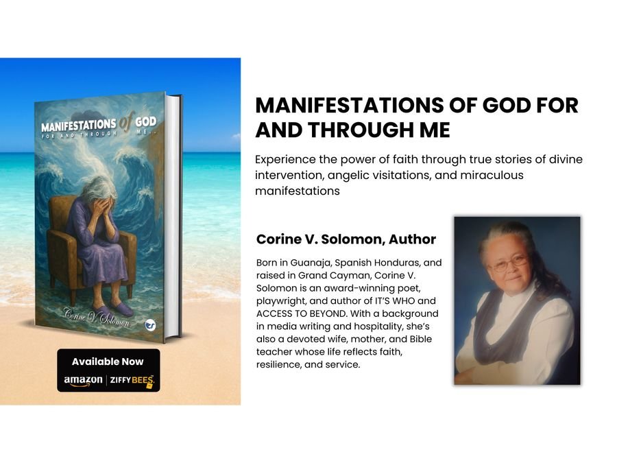 A Journey of Faith and Divine Encounters: Corine V. Solomon Releases Manifestations of God for and through me
