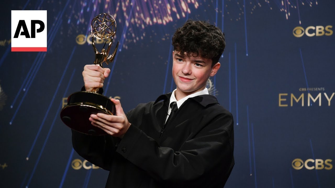 'Adolescence' star Owen Cooper makes history at 2025 Emmys (Video)