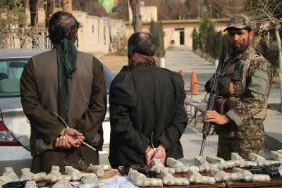 Afghan forces seize weapons cache, arrest two in Kandahar province