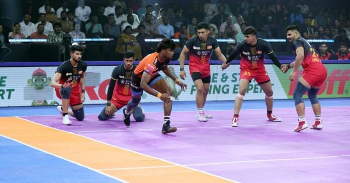 Ajit Chouhan was outstanding, delivering a rare sight six-point raid, says Rishank Devadiga