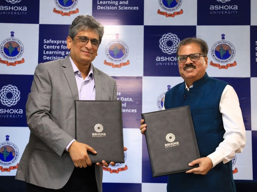 Ashoka University and IMD forge partnership to strengthen climate research and weather forecasting