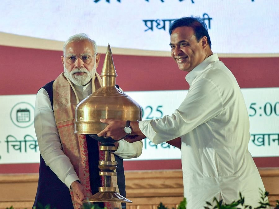 Assam CM as PM Modi set to dedicate projects Rs 18,530 Cr