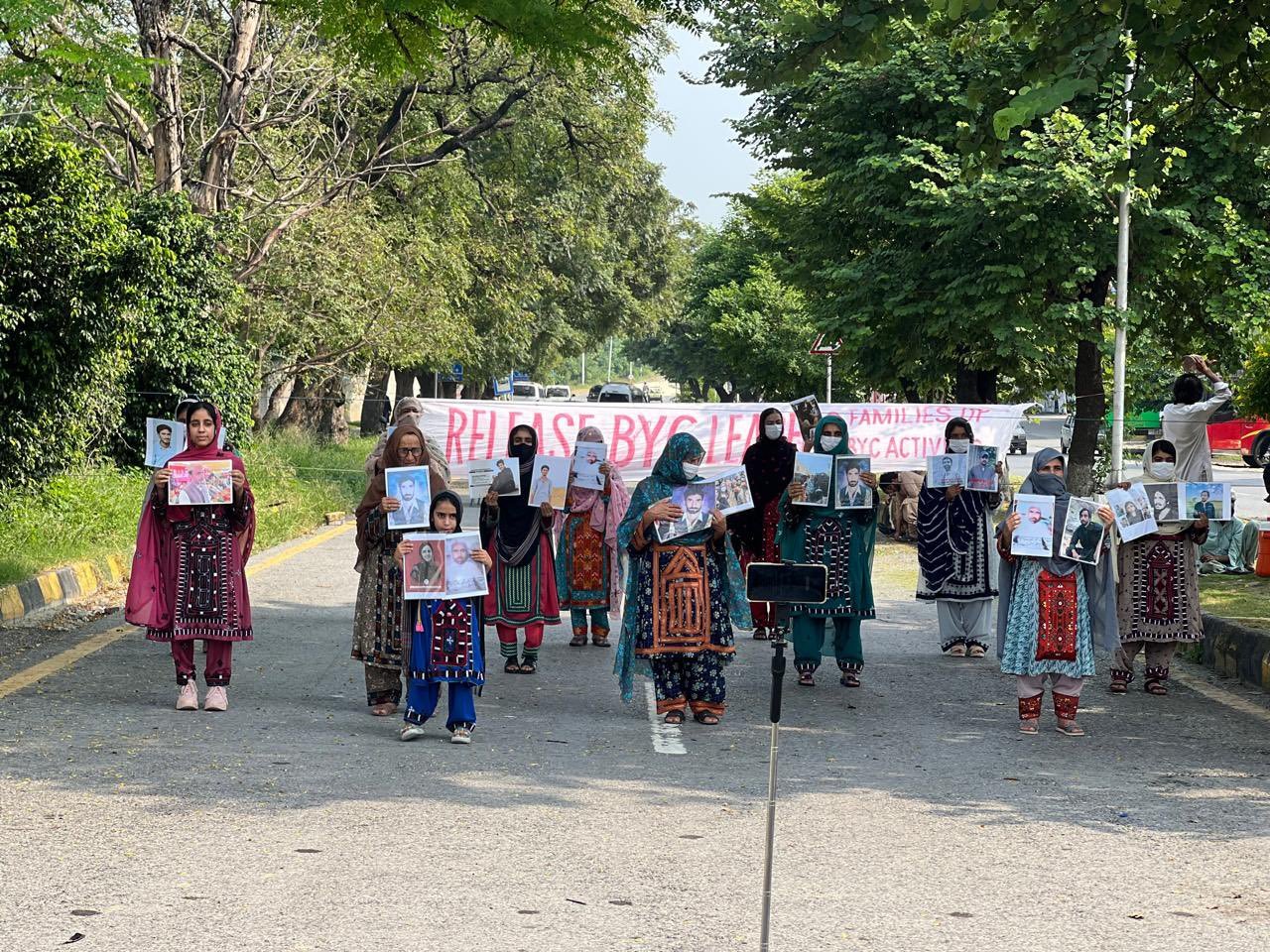 Baloch families, BYC alarmed over absence of justice in Balochistan
