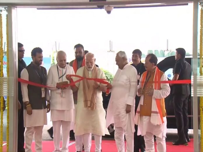Bihar: PM Modi inaugurates interim terminal building at New Civil Enclave of Purnea Airport