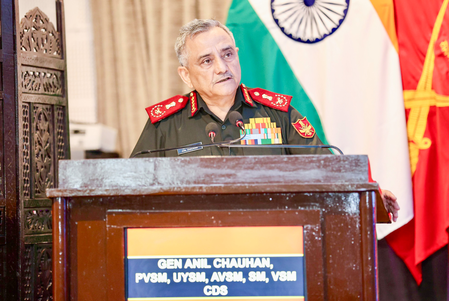 'Border issues with China to proxy war by Pakistan...": CDS Chauhan lists six major challenges for India