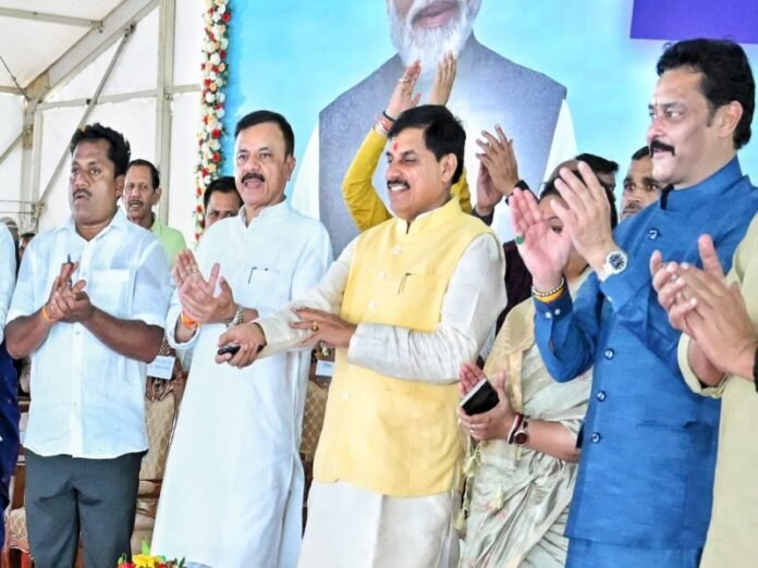 CM Mohan Yadav inaugurates ‘Sandipani School’ in Katni, joins cleanliness drive in Jabalpur