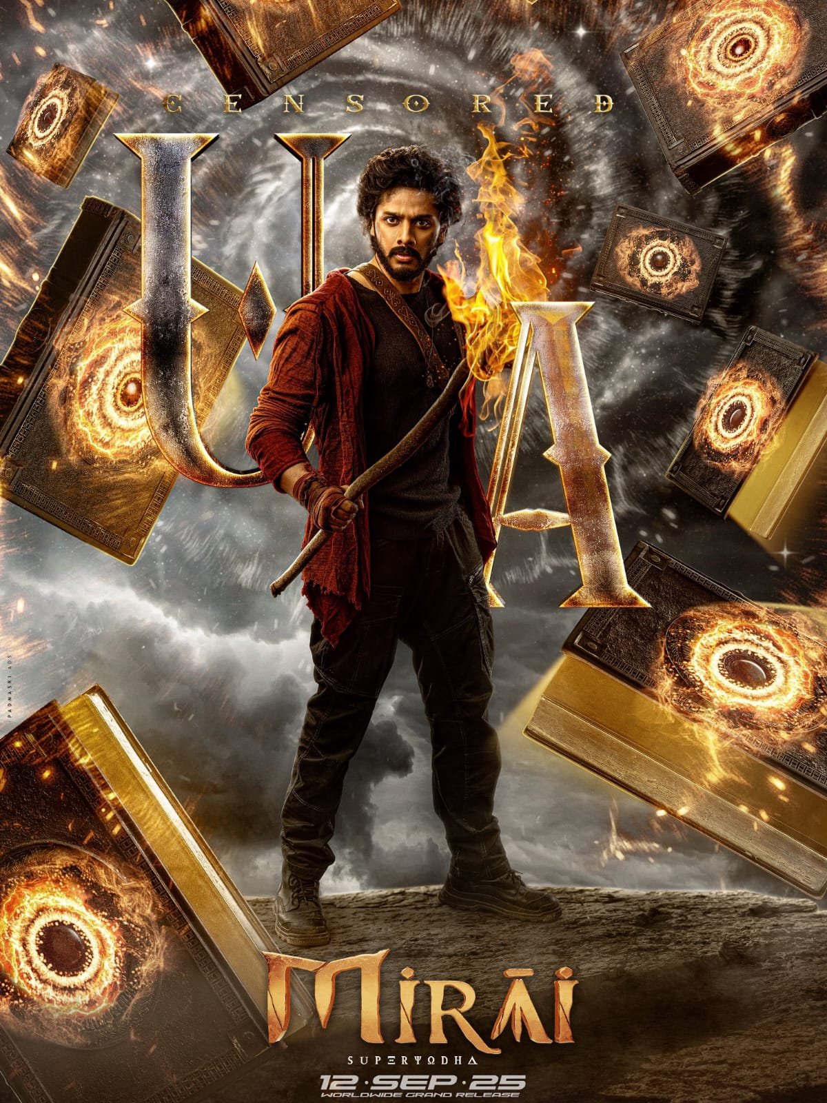 Censor Board clears Teja Sajja-starrer 'Mirai' for release with U/A certificate