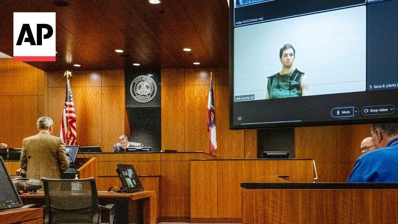 Charlie Kirk assassination suspect Tyler Robinson charged with aggravated murder (Video)