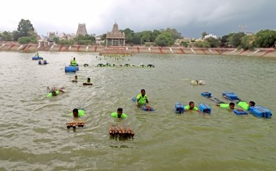 Chennai targets 7,500 volunteers for flood rescue training Chennai targets 7,500 volunteers for flood rescue training
