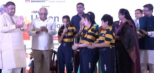 Children with disabilities inspire people at Vadodara Urban Innovation Summit