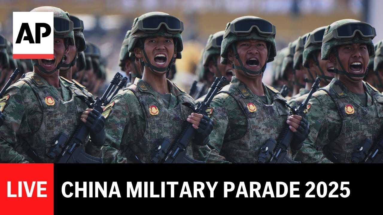 China military parade 2025 LIVE: Putin, Kim Jong Un attend as weapons on display (Video)