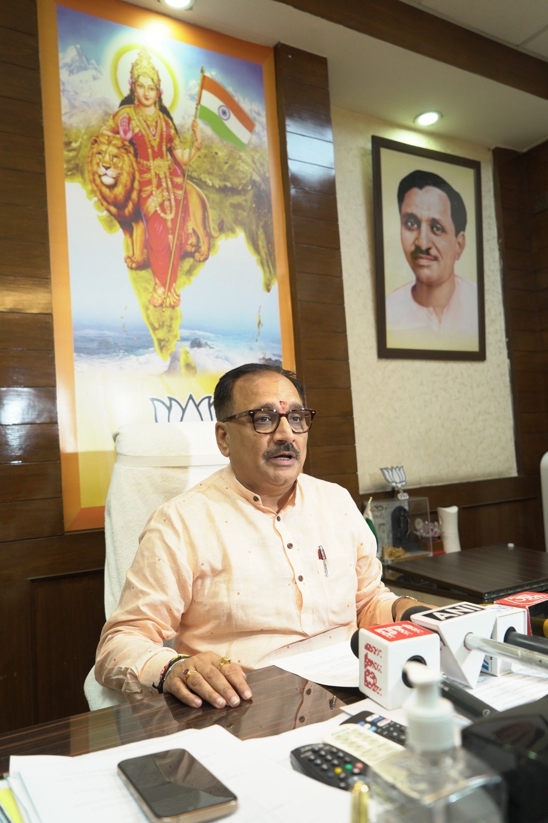 Delhi BJP chief questions Kejriwal, Atishi for skipping flood relief work