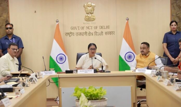 Delhi CM reviews development projects in Chandni Chowk LS constituency