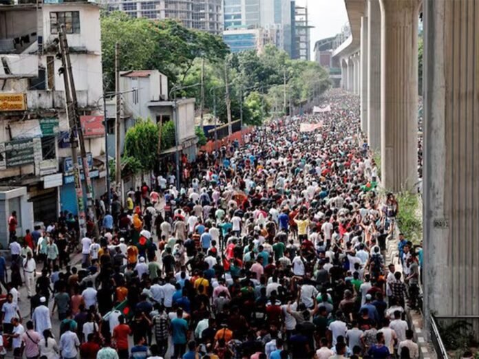 Demonstrators throw eggs on Bangladesh interim govt Adviser’s car in London