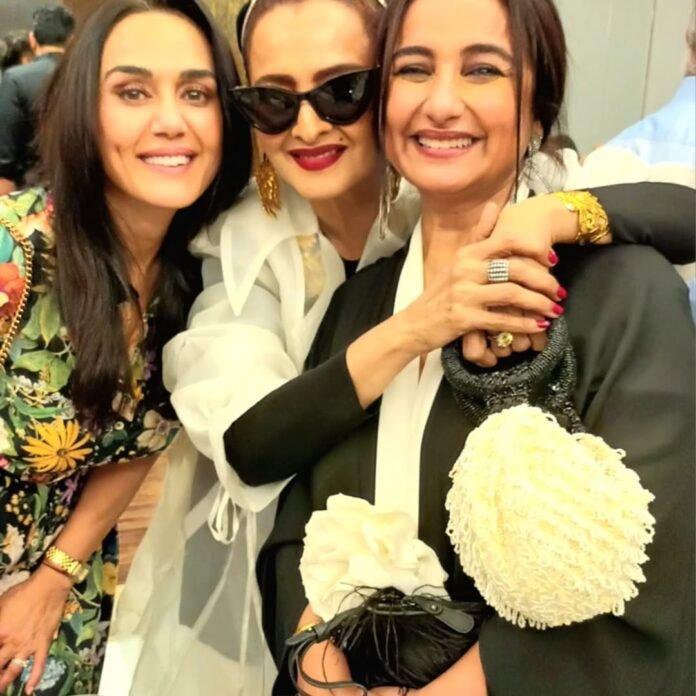 Divya Dutta relives some precious moments with 'the legends' Shabana Azmi, Rekha, & Neena Gupta