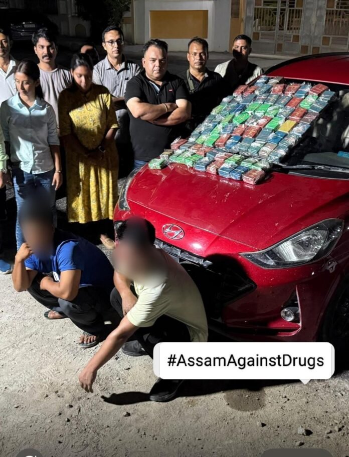 Drugs worth more than Rs 7 crore seized, two arrested in Assam