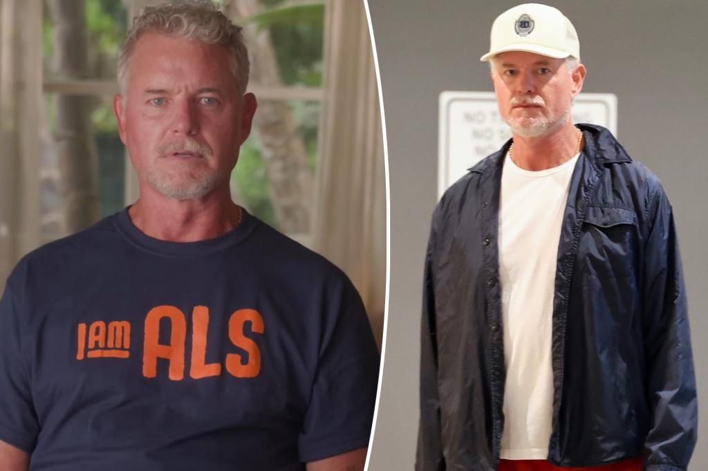 Eric Dane shows ALS signs in first sighting since missing ‘Grey’s Anatomy’ Emmys 2025 tribute