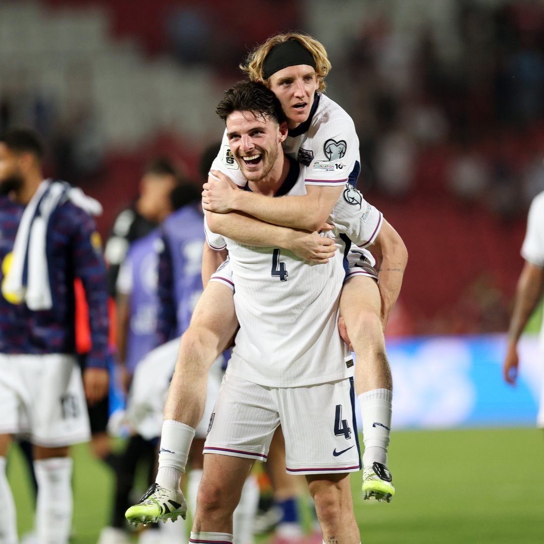 FIFA WC Qualifiers: Noni, Konsa score maiden goals as England thrash Serbia 5-0