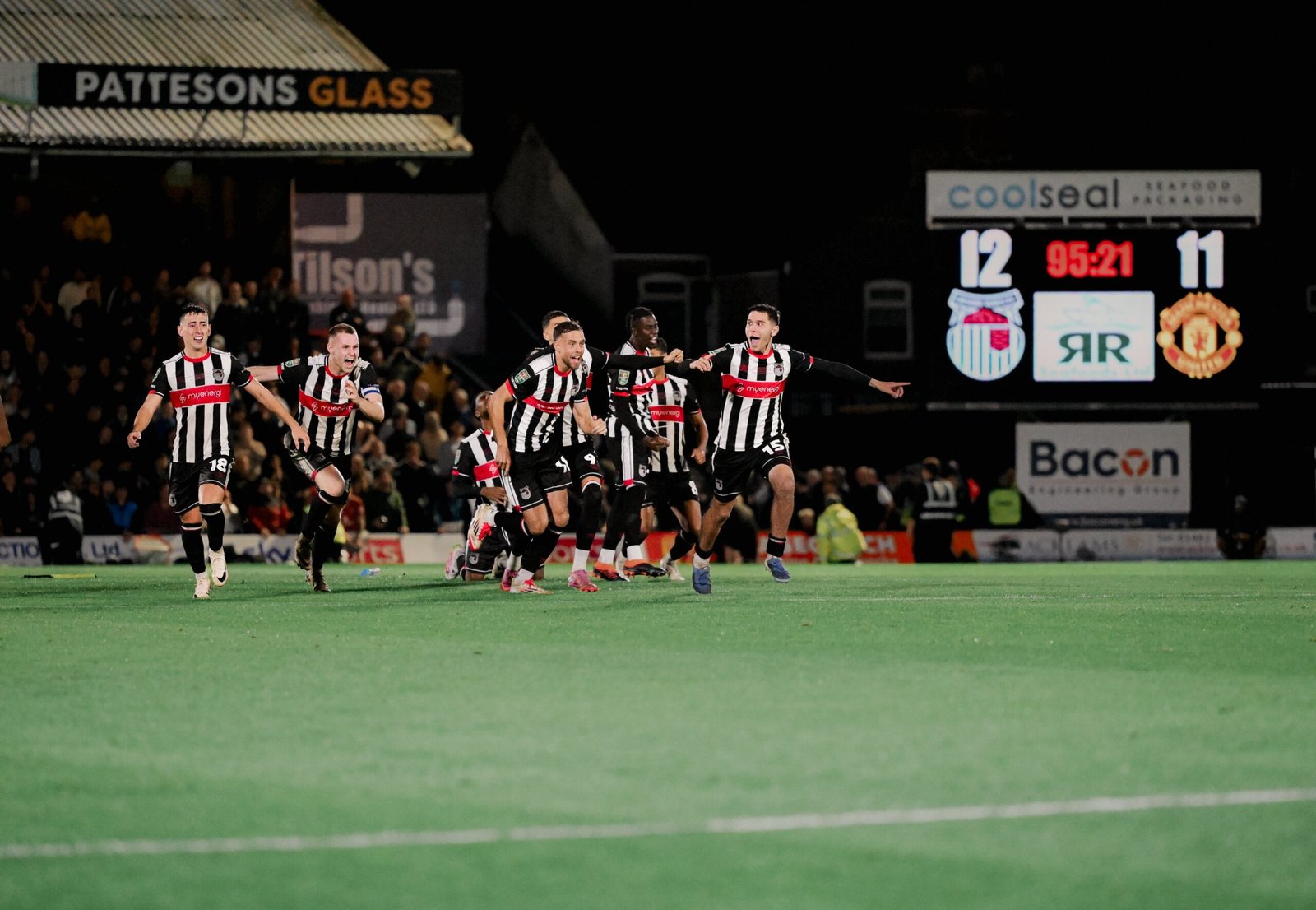 Grimsby Town fined for fielding ineligible player in historic win over Man Utd