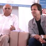 Gujarat CM Bhupendra Patel, actor Vivek Oberoi visit construction site of Vishv Umiyadham temple in Ahmedabad