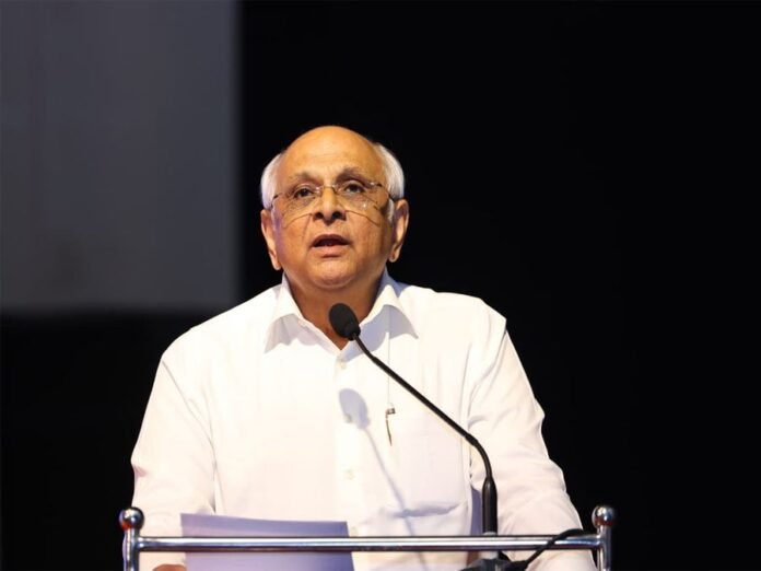 Gujarat: CM Bhupendra Patel attends Shrimad Bhagwat Katha in Ahmedabad