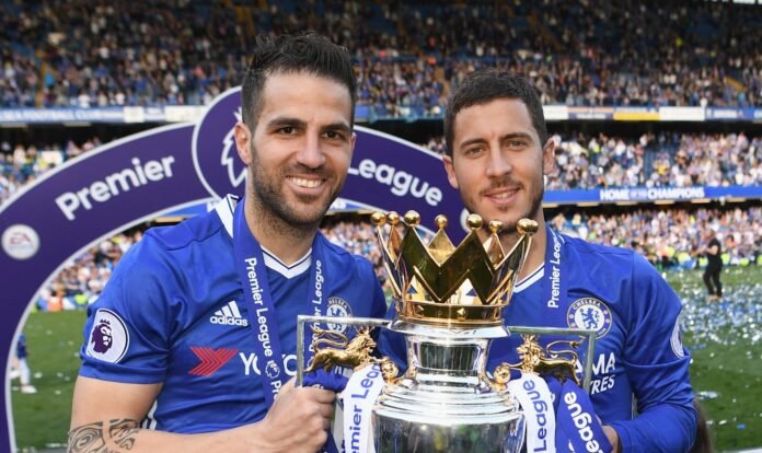 Hazard and Fabregas nominated for Premier League Hall of Fame