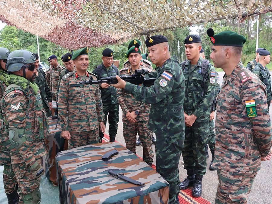 India-Thailand joint military exercise: Closing ceremony held at Foreign Training Node, Umroi Cantt