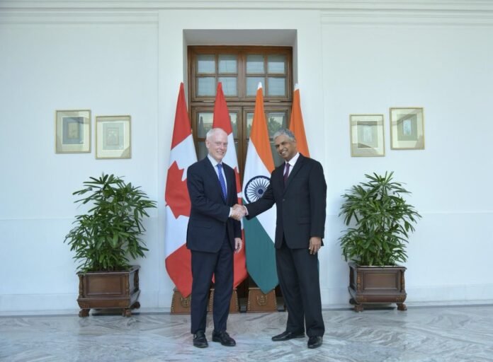 India and Canada agree to initiate necessary steps to reactivate bilateral dialogue mechanisms 
