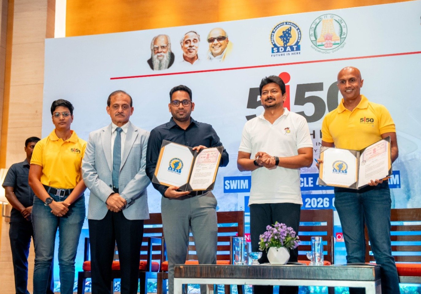 India’s first-ever 5150 Triathlon launched in Chennai