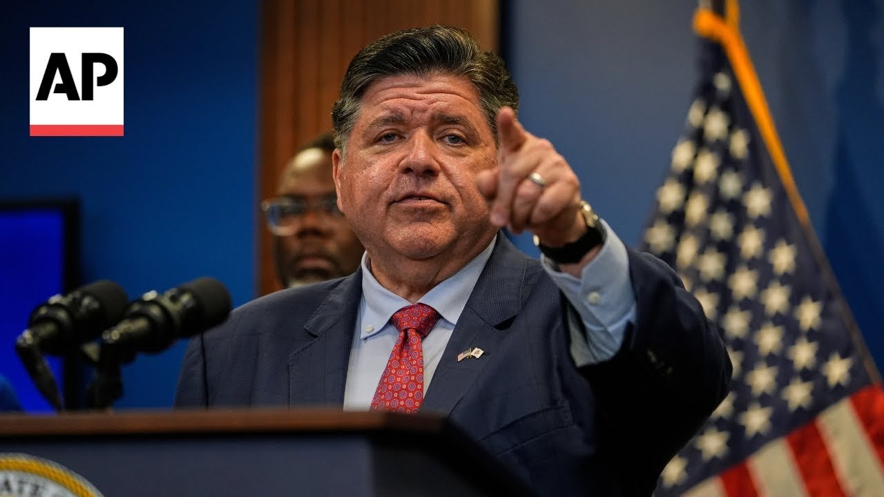 JB Pritzker responds to Trump's plan to send federal troops to Chicago (Video)