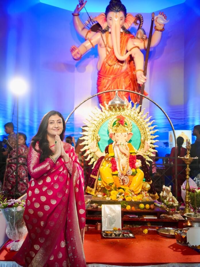 Juhi Parmar reveals her fond childhood memory from Ganpati: ‘Every year we eagerly wait for Bappa’