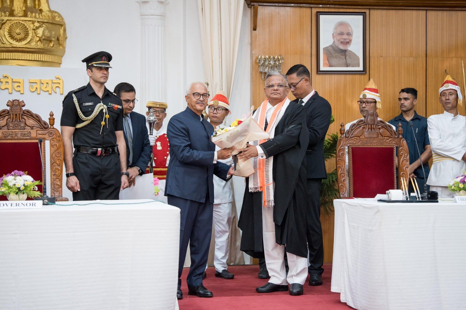 Justice M. Sundar sworn in as 10th CJ of Manipur High Court