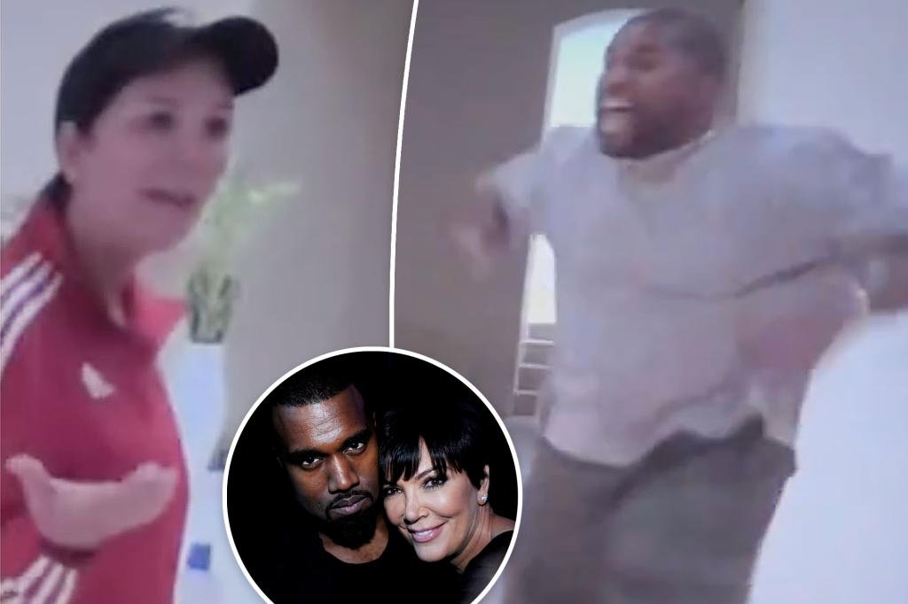 Kanye West screams at Kris Jenner as she begs him to take his medication in wild documentary scene