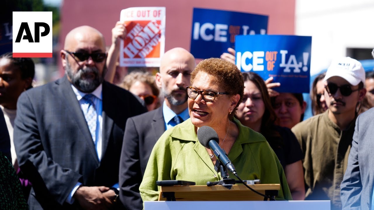 Karen Bass responds to Supreme Court lifting restrictions on LA immigration stops (Video)