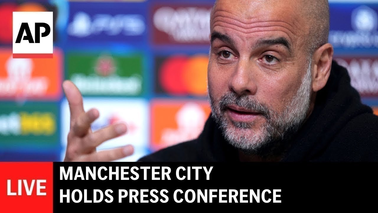 LIVE: Manchester City holds press conference (Video)