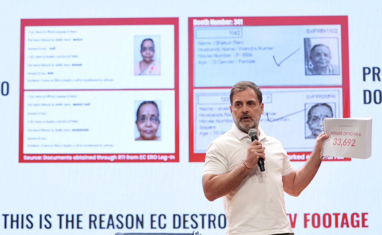 Made in Myanmar: BJP targets Rahul Gandhi, Congress over 'vote-theft' PDFs