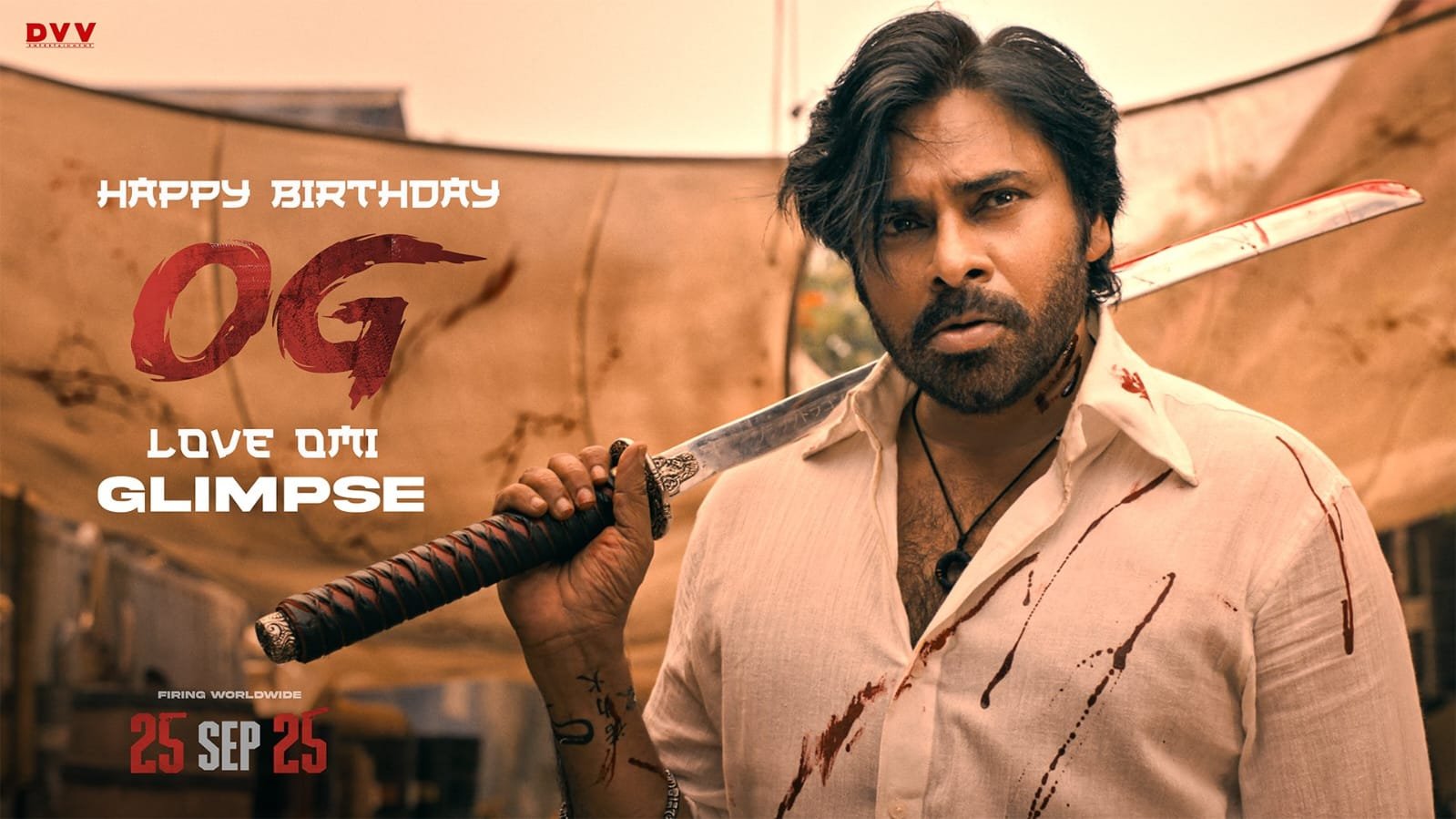 Makers of 'They Call Him OG' release exciting glimpse video of film on Pawan Kalyan's birthday 4 Makers of 'They Call Him OG' release exciting glimpse video of film on Pawan Kalyan's birthday