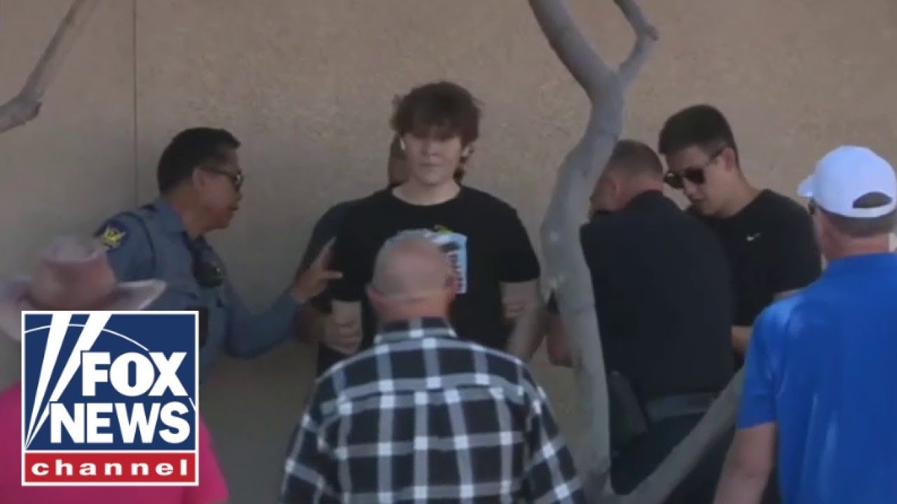 Man arrested after trampling Kirk memorial outside TPUSA headquarters (Video)