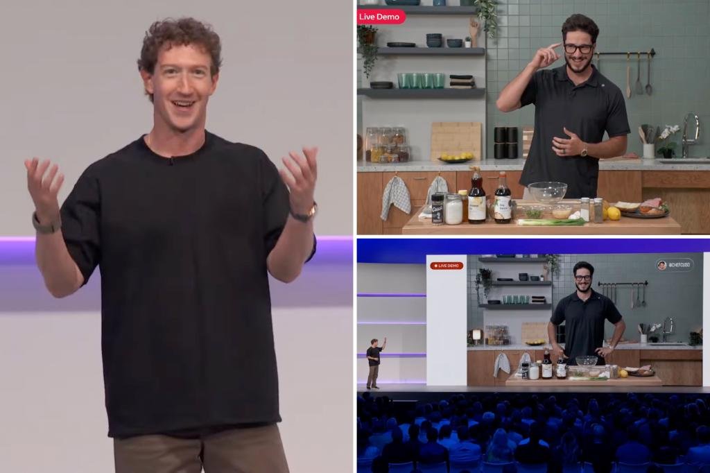 Mark Zuckerberg's Smart Glasses Demo Goes Awry at Meta Connect 2025