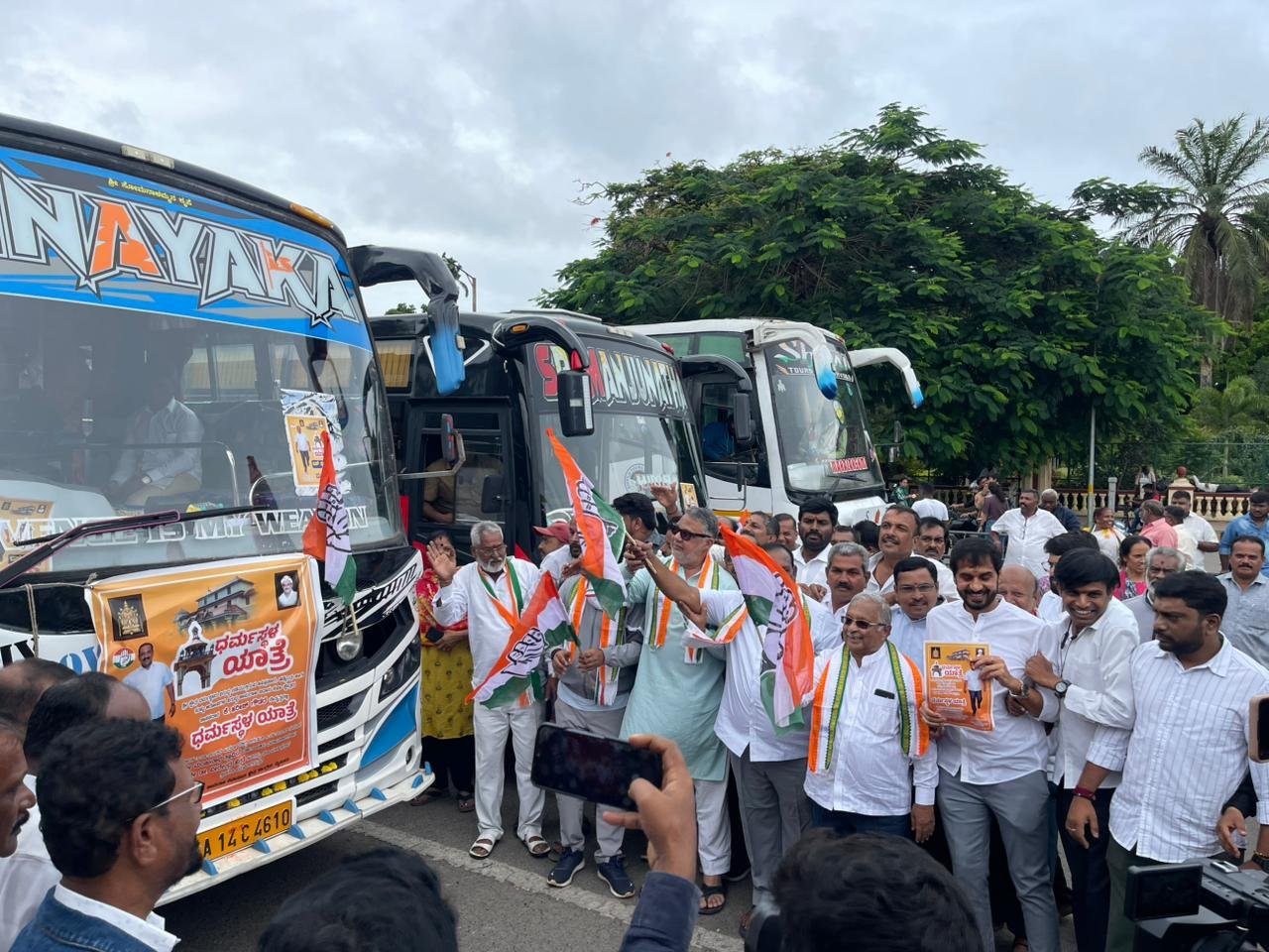 Mass grave case: Karnataka Congress launches 'Dharma Vijaya Yatra' to Dharmasthala to counter BJP