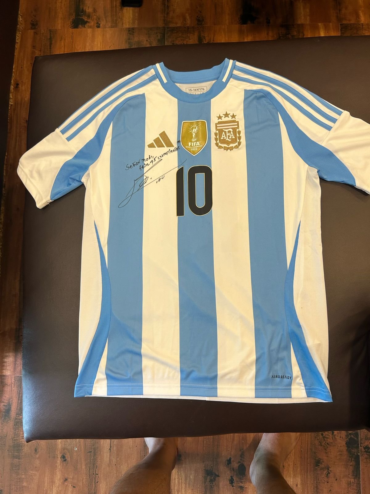 Messi sends his signed FIFA World Cup jersey for PM Modi's 75th birthday ahead of India tour
