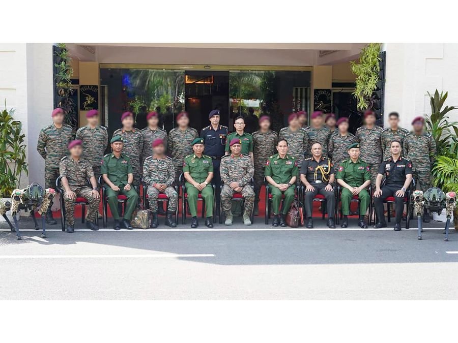 Myanmar Army Commander visits Shatrujeet Brigade, inspects operational capabilities
