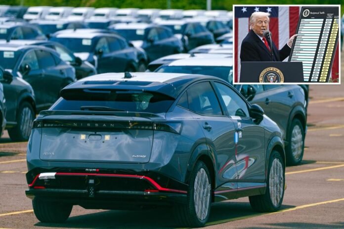 Nissan pulls 2026 Ariya electric SUV from US lineup over Trump’s 15% tariff on Japan