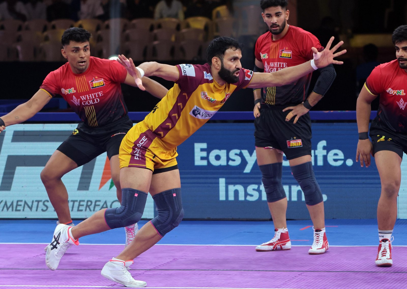 PKL 12: Bengaluru Bulls make it four in row after Ganesha’s final raid heroics