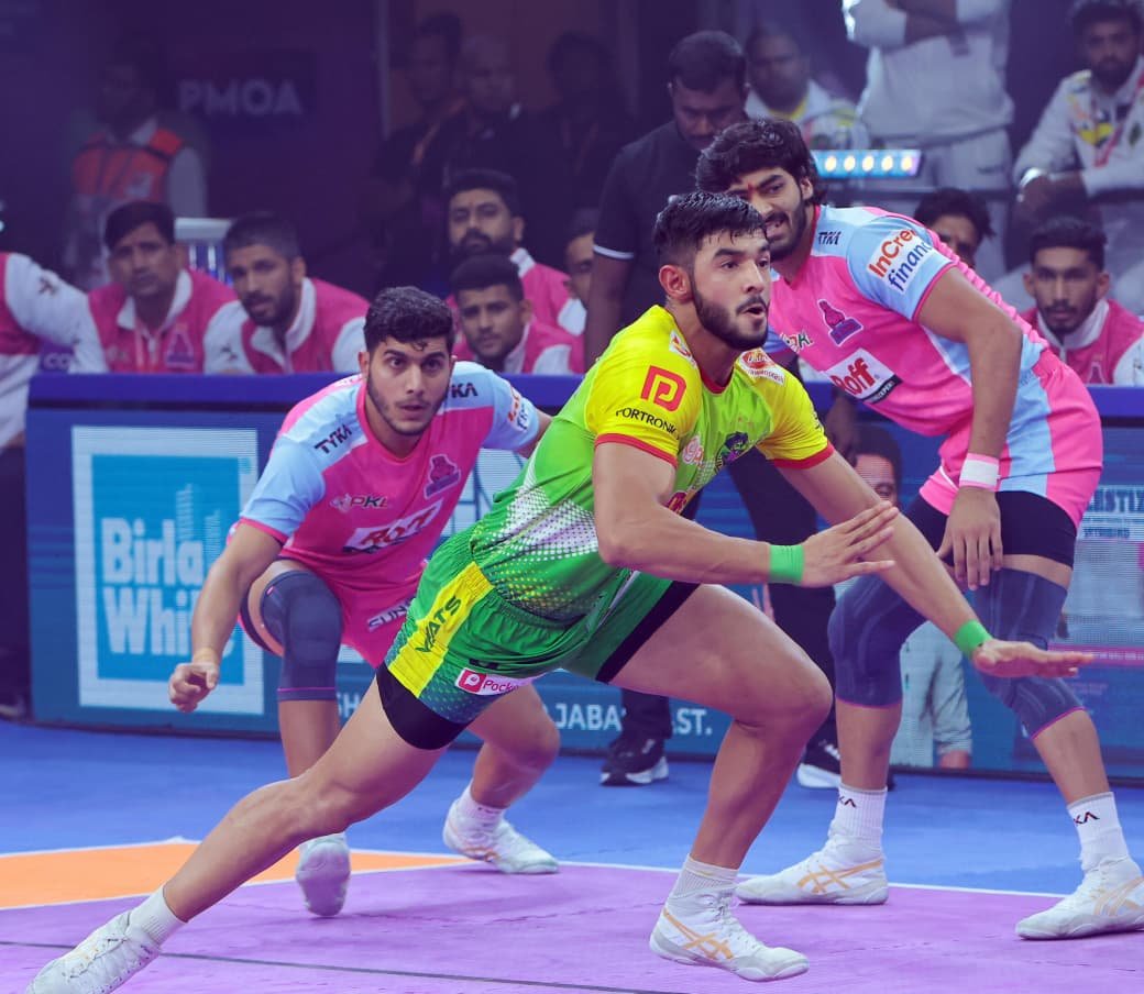 PKL 12: Dhankar’s super 10 guides Jaipur Pink Panthers to narrow victory over Patna Pirates 7 PKL 12: Dhankar’s super 10 guides Jaipur Pink Panthers to narrow victory over Patna Pirates