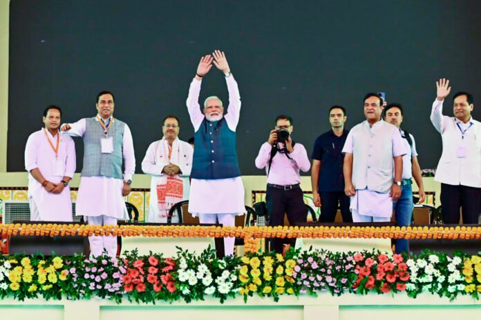 PM Modi inaugurates bioethanol plant in Assam, lays foundation for polypropylene unit