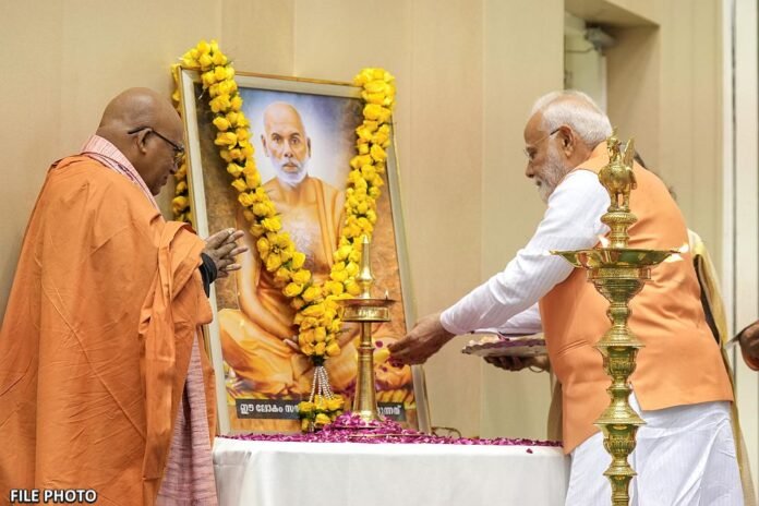 PM Modi pays tribute to Sree Narayana Guru, hails his enduring legacy